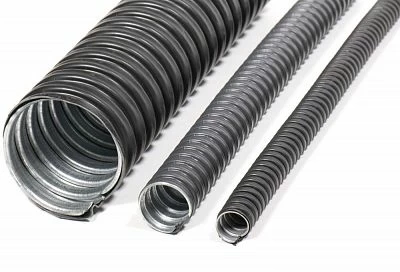 Металлорукав в ПВХ-изоляции Р3-ЦПнг  15  (50м/уп) ГОФРОМАТИК (ЗЭТАРУС)